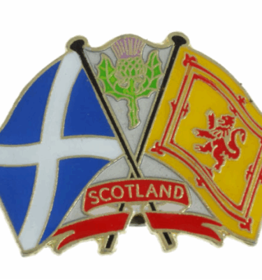 Pin Badge - Scottish Flag